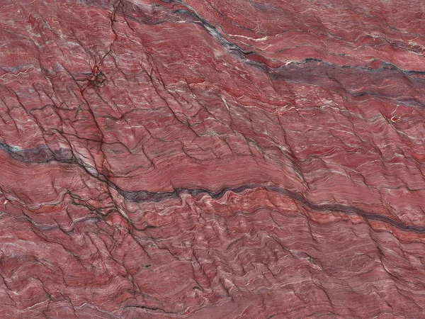 Red Revolution Quartzite Stone